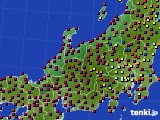 北陸地方のアメダス実況(日照時間)(2024年04月17日)