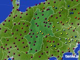 長野県のアメダス実況(日照時間)(2024年04月17日)