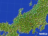 北陸地方のアメダス実況(気温)(2024年04月17日)