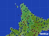 道北のアメダス実況(日照時間)(2024年04月18日)