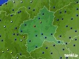 群馬県のアメダス実況(日照時間)(2024年04月18日)