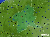 群馬県のアメダス実況(日照時間)(2024年04月18日)