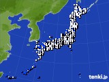 アメダス実況(風向・風速)(2024年04月18日)