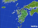2024年04月20日の九州地方のアメダス(降水量)