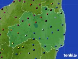 福島県のアメダス実況(日照時間)(2024年04月20日)