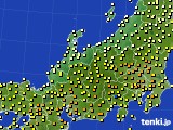 北陸地方のアメダス実況(気温)(2024年04月20日)