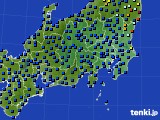 関東・甲信地方のアメダス実況(日照時間)(2024年04月21日)