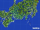 東海地方のアメダス実況(日照時間)(2024年04月21日)