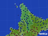 2024年04月21日の道北のアメダス(日照時間)