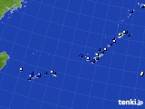 沖縄地方のアメダス実況(風向・風速)(2024年04月21日)