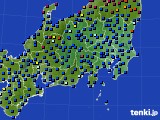 関東・甲信地方のアメダス実況(日照時間)(2024年04月22日)