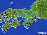 近畿地方のアメダス実況(降水量)(2024年04月23日)