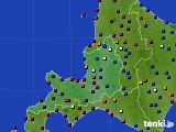 道央のアメダス実況(日照時間)(2024年04月23日)