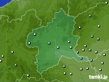 群馬県のアメダス実況(降水量)(2024年04月24日)