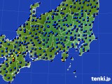 関東・甲信地方のアメダス実況(日照時間)(2024年04月24日)