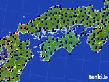 四国地方のアメダス実況(日照時間)(2024年04月24日)