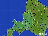 2024年04月24日の道央のアメダス(日照時間)