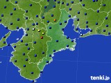 三重県のアメダス実況(日照時間)(2024年04月24日)