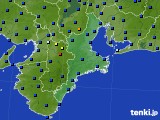 2024年04月24日の三重県のアメダス(日照時間)