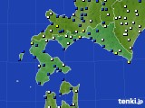 道南のアメダス実況(風向・風速)(2024年04月24日)