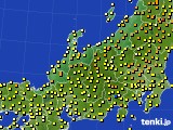北陸地方のアメダス実況(気温)(2024年04月26日)