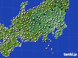 関東・甲信地方のアメダス実況(風向・風速)(2024年04月26日)