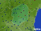 2024年04月27日の栃木県のアメダス(日照時間)