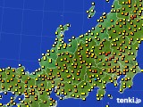 2024年04月28日の北陸地方のアメダス(気温)