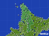 2024年04月28日の道北のアメダス(風向・風速)