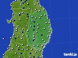 岩手県のアメダス実況(風向・風速)(2024年04月28日)