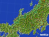 北陸地方のアメダス実況(気温)(2024年04月29日)
