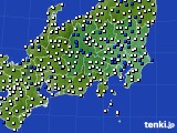 2024年04月29日の関東・甲信地方のアメダス(風向・風速)
