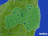 福島県のアメダス実況(風向・風速)(2024年04月29日)