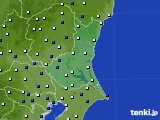 茨城県のアメダス実況(風向・風速)(2024年04月29日)