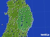 岩手県のアメダス実況(風向・風速)(2024年04月29日)