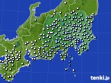 関東・甲信地方のアメダス実況(降水量)(2024年05月01日)