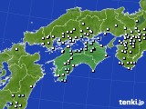 2024年05月01日の四国地方のアメダス(降水量)