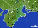 三重県のアメダス実況(降水量)(2024年05月01日)