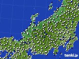 北陸地方のアメダス実況(風向・風速)(2024年05月01日)