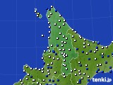 2024年05月01日の道北のアメダス(風向・風速)