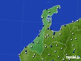 2024年05月01日の石川県のアメダス(風向・風速)