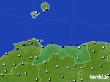 鳥取県のアメダス実況(風向・風速)(2024年05月01日)
