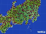 関東・甲信地方のアメダス実況(日照時間)(2024年05月02日)