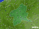 2024年05月02日の群馬県のアメダス(風向・風速)