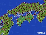 四国地方のアメダス実況(日照時間)(2024年05月03日)