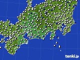 東海地方のアメダス実況(風向・風速)(2024年05月03日)