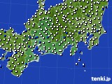 2024年05月04日の東海地方のアメダス(風向・風速)