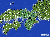 2024年05月04日の近畿地方のアメダス(風向・風速)