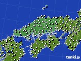 中国地方のアメダス実況(風向・風速)(2024年05月04日)