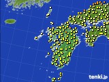 九州地方のアメダス実況(気温)(2024年05月06日)